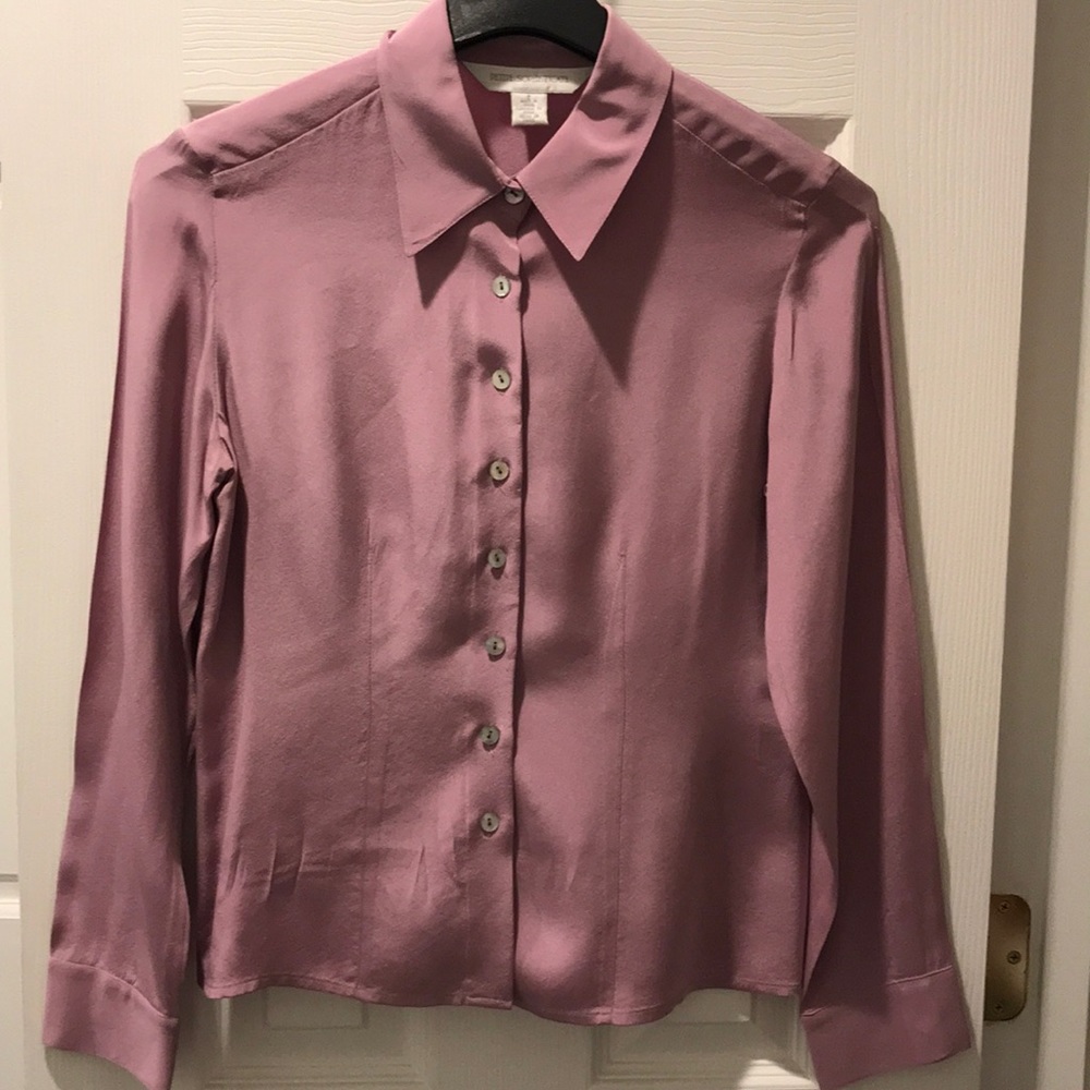 Silk shirt- barely worn